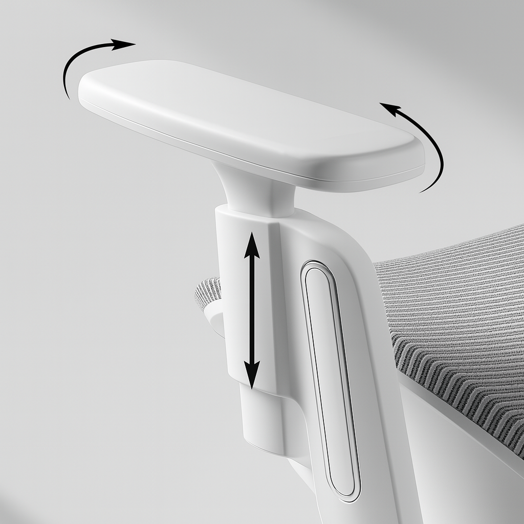 Ergonomic 01 - Chaise de Bureau Ergonomique avec Soutien Postural et Inclinaison