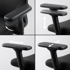 Ergonomic 02 - Chaise de bureau Ergonomique avec Soutien Lombaire Réglable