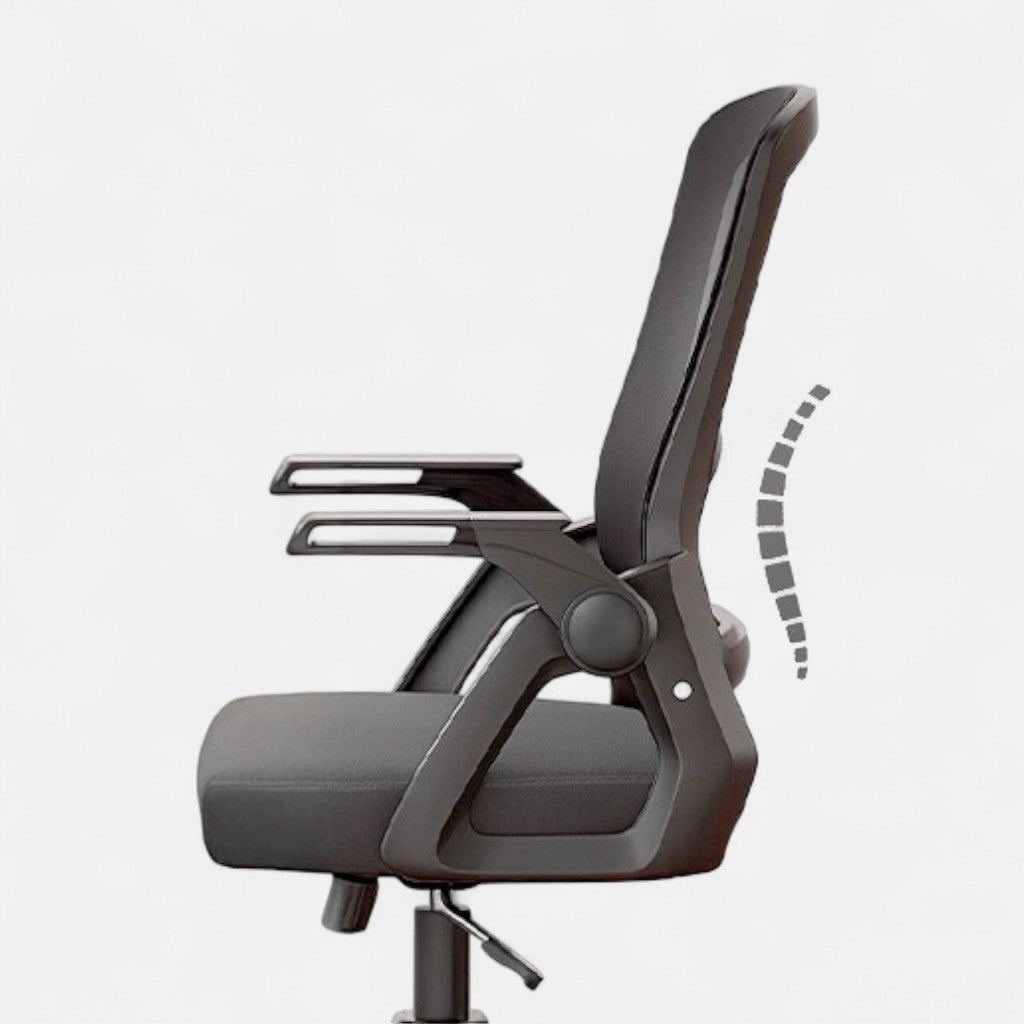 Ergonomic 03 - Chaise de bureau Ergonomique confortable avec accoudoirs réglables
