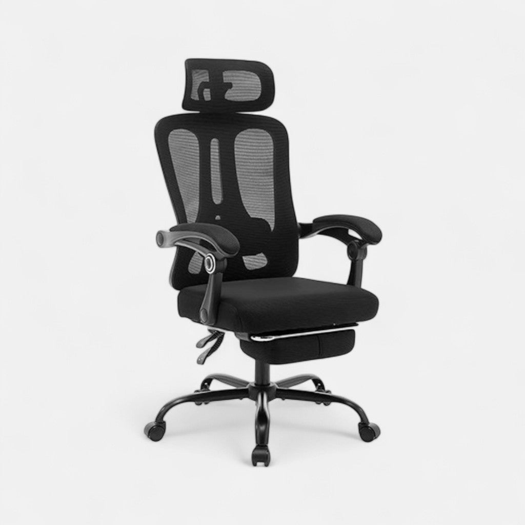 Ergonomic 04 - Chaise de bureau Ergonomique avec Soutien pour les jambes