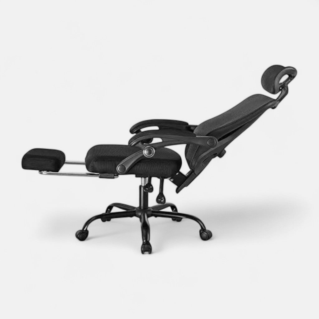 Ergonomic 04 - Chaise de bureau Ergonomique avec Soutien pour les jambes