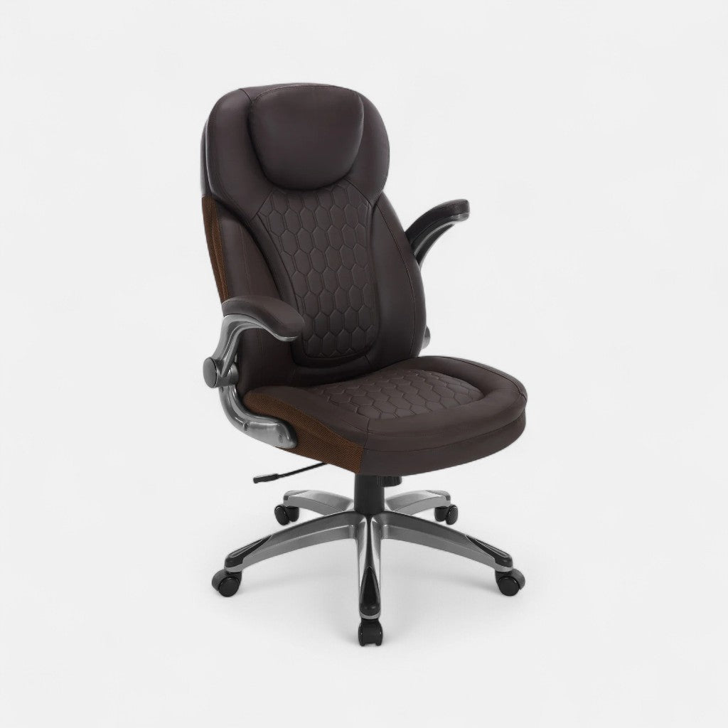 Ergonomic 06 - Chaise de bureau Ergonomique confortable avec accoudoirs réglables